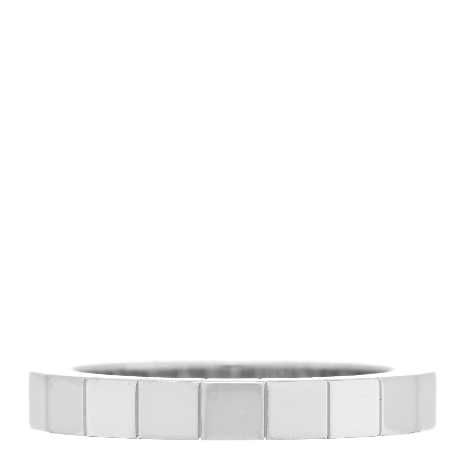 Cartier 18K White Gold Lanieres Ring 51 5.75 3 of 4