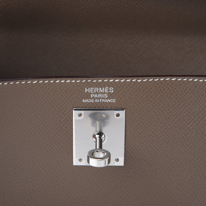 Hermes Epsom Kelly Sellier 32 Etoupe 6 of 12