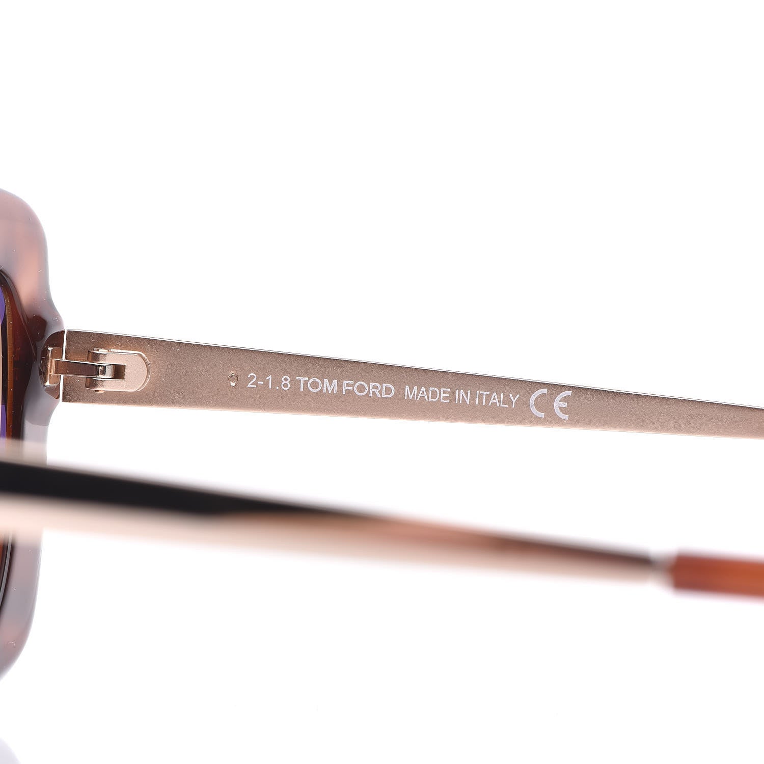 Tom Ford Jasmine Sunglasses TF610 Havana 8 of 8