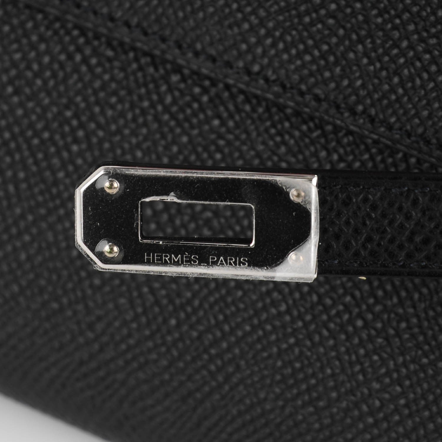Hermes Epsom Kelly Longue Wallet Black 8 of 13