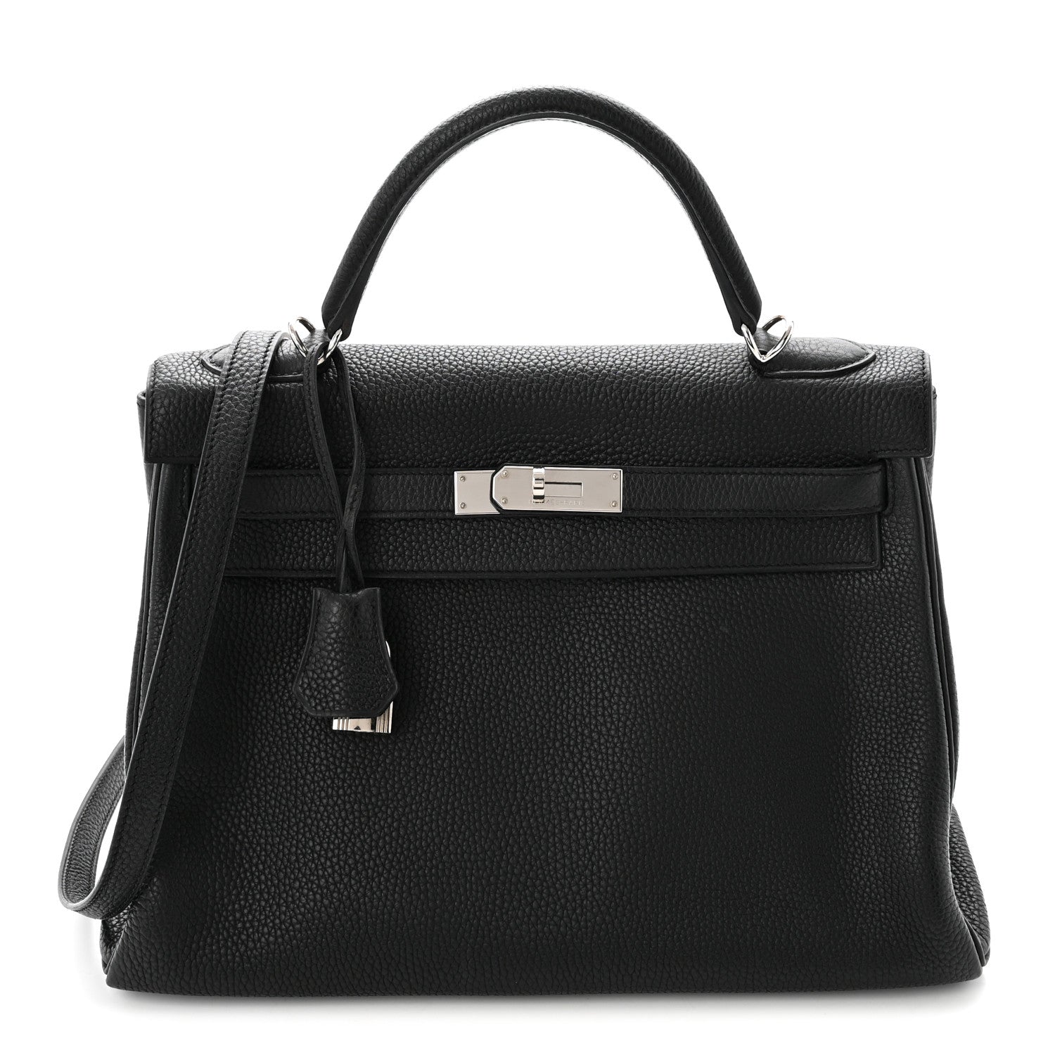 Hermes Togo Kelly Retourne 32 Black 1 of 10