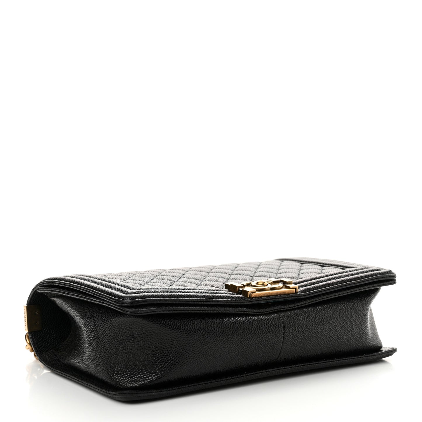 Caviar Quilted New Medium Boy Flap Black