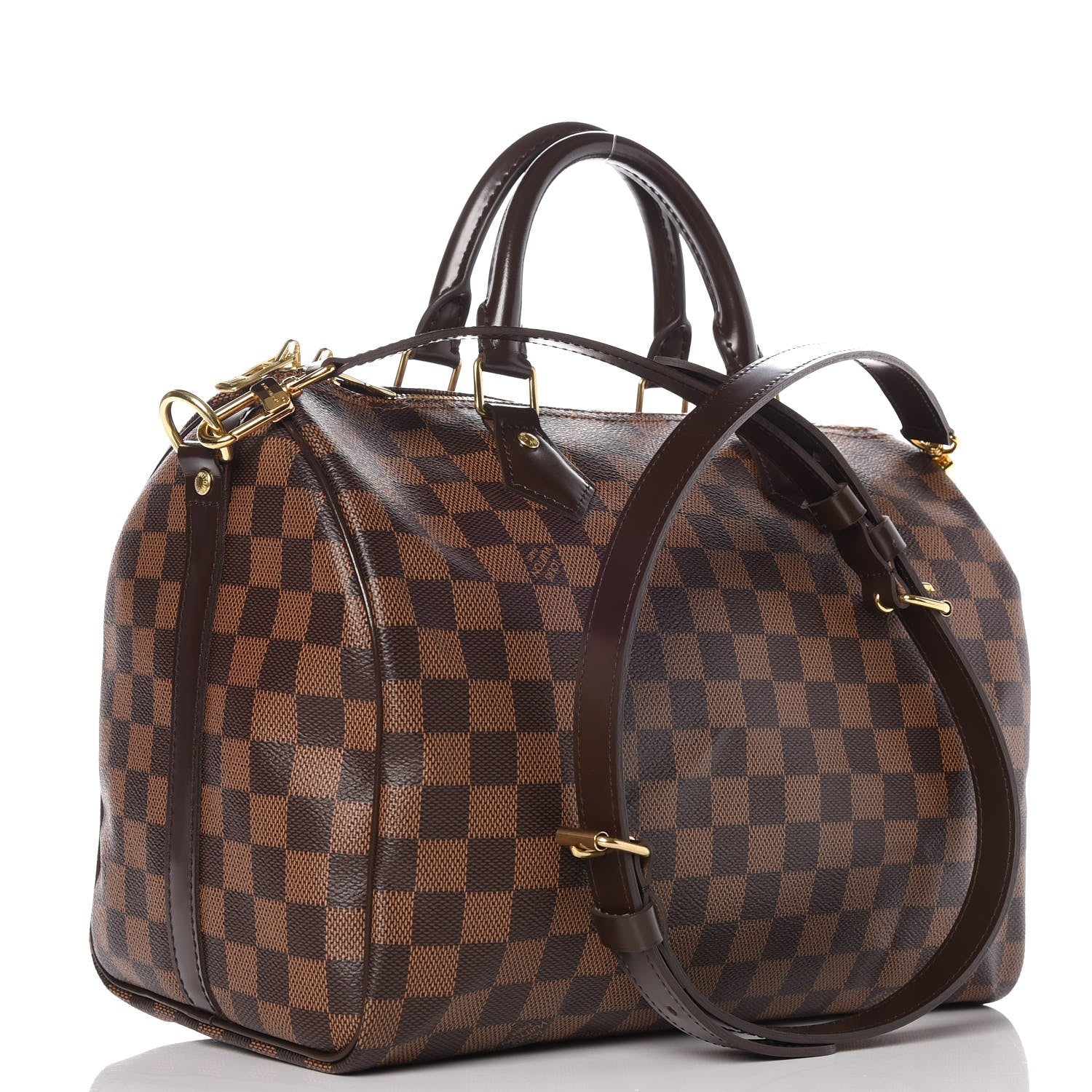 Louis Vuitton Damier Ebene Speedy Bandouliere 30 3 of 9