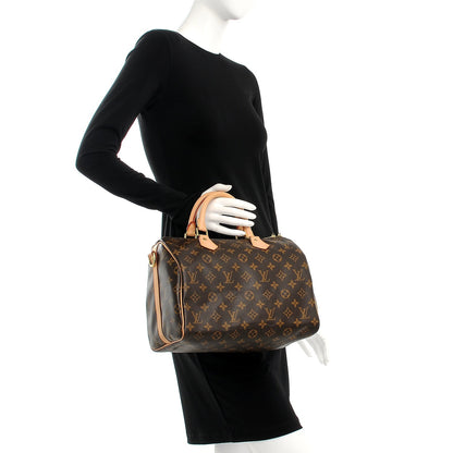 Louis Vuitton Monogram Speedy Bandouliere 30 3 of 8