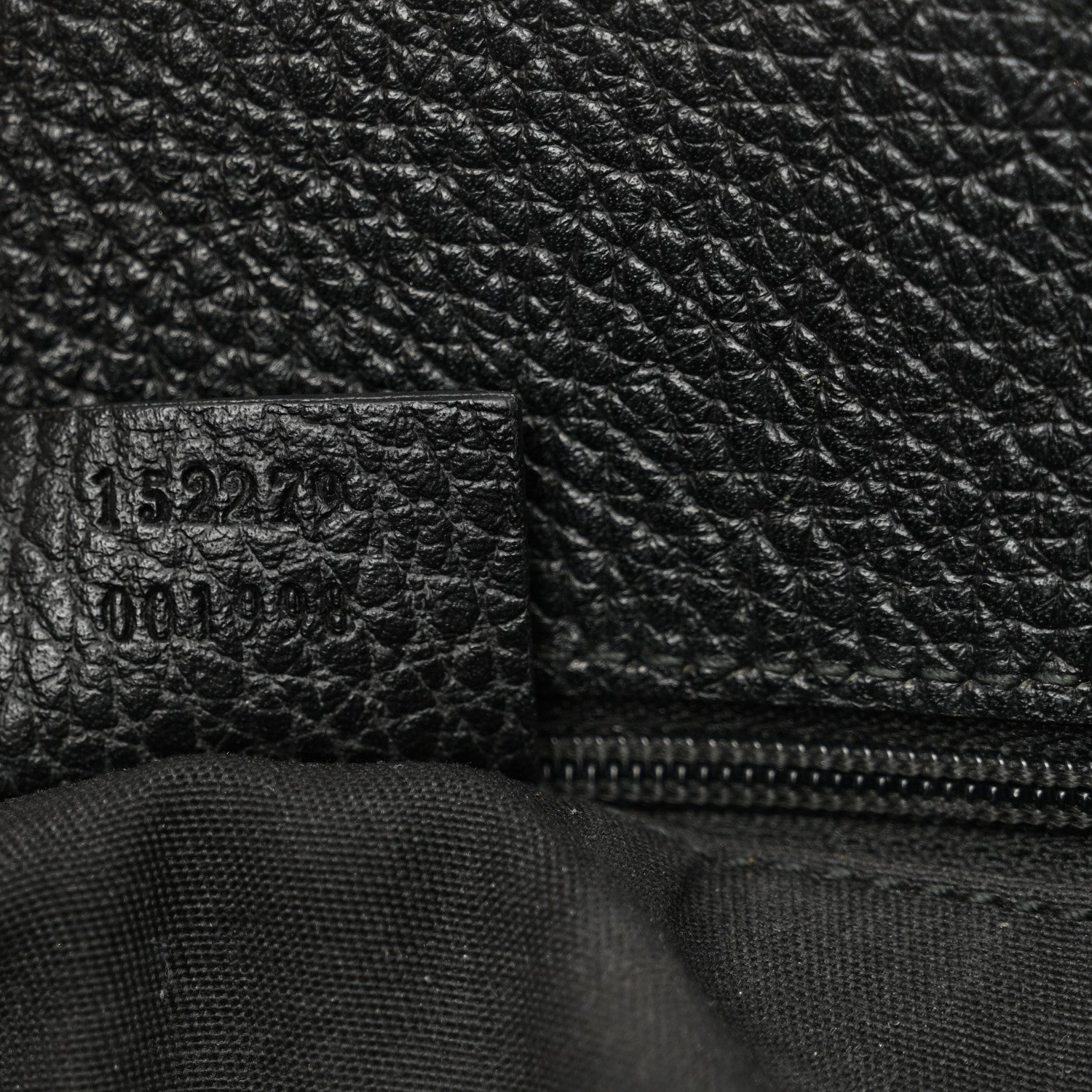 Gucci Canvas Monogram Gifford Shopping Tote Black 7 of 17