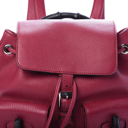 Gucci Cellarius Calfskin Medium Bamboo Backpack Petunia 8 of 8