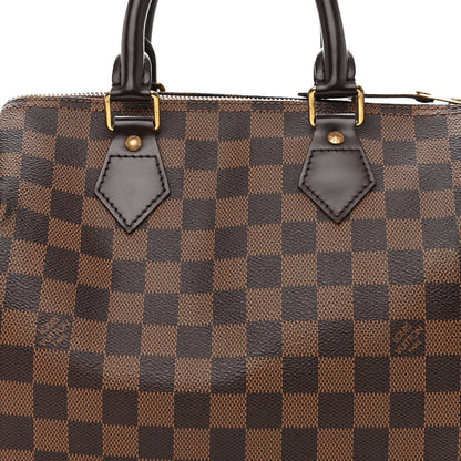 Louis Vuitton Damier Ebene Speedy 25 8 of 10