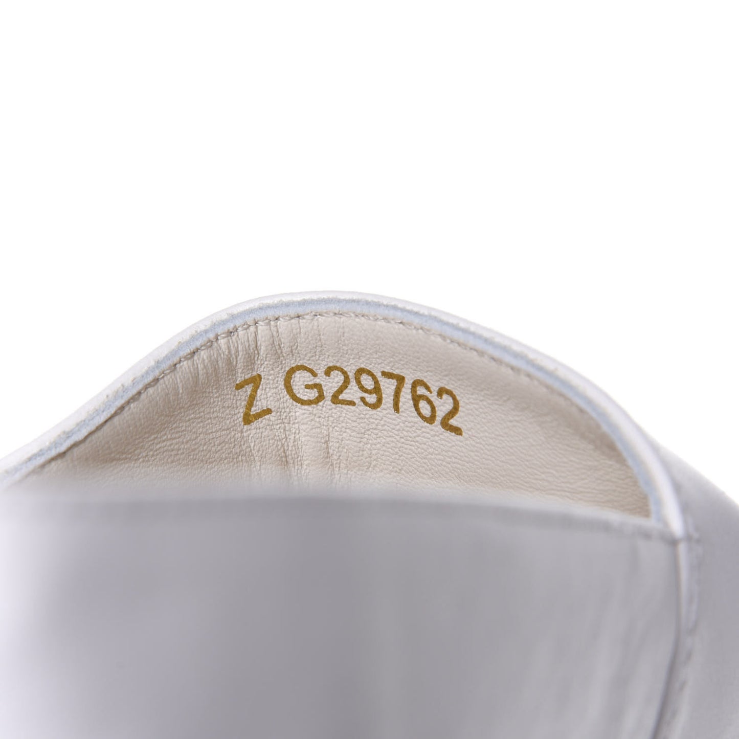 Lambskin CC Espadrilles 41 White