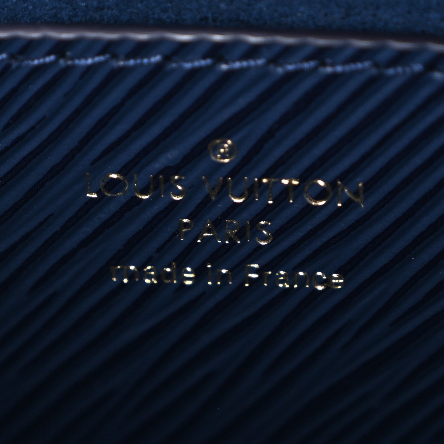 Louis Vuitton Epi Twist Shoulder Bag MM Indigo 7 of 11