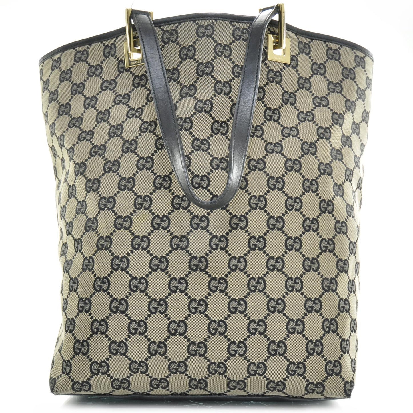 Monogram Large Bucket Tote Navy