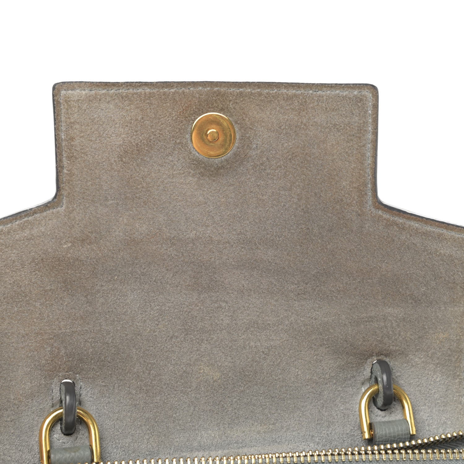 Celine Grained Calfskin Nano Belt Bag Grey 18 of 18