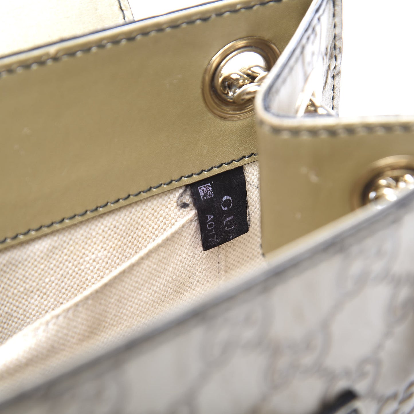 Guccissima Small Emily Shoulder Bag Gold
