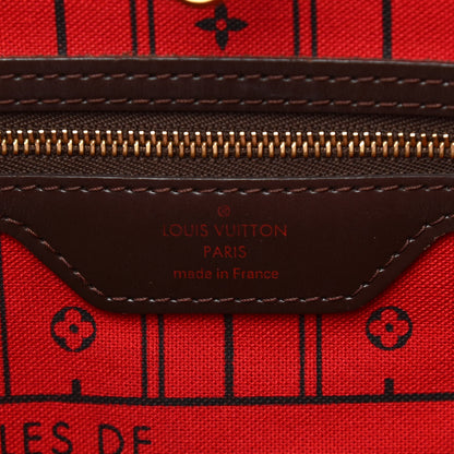 Louis Vuitton Damier Ebene Neverfull MM 6 of 14