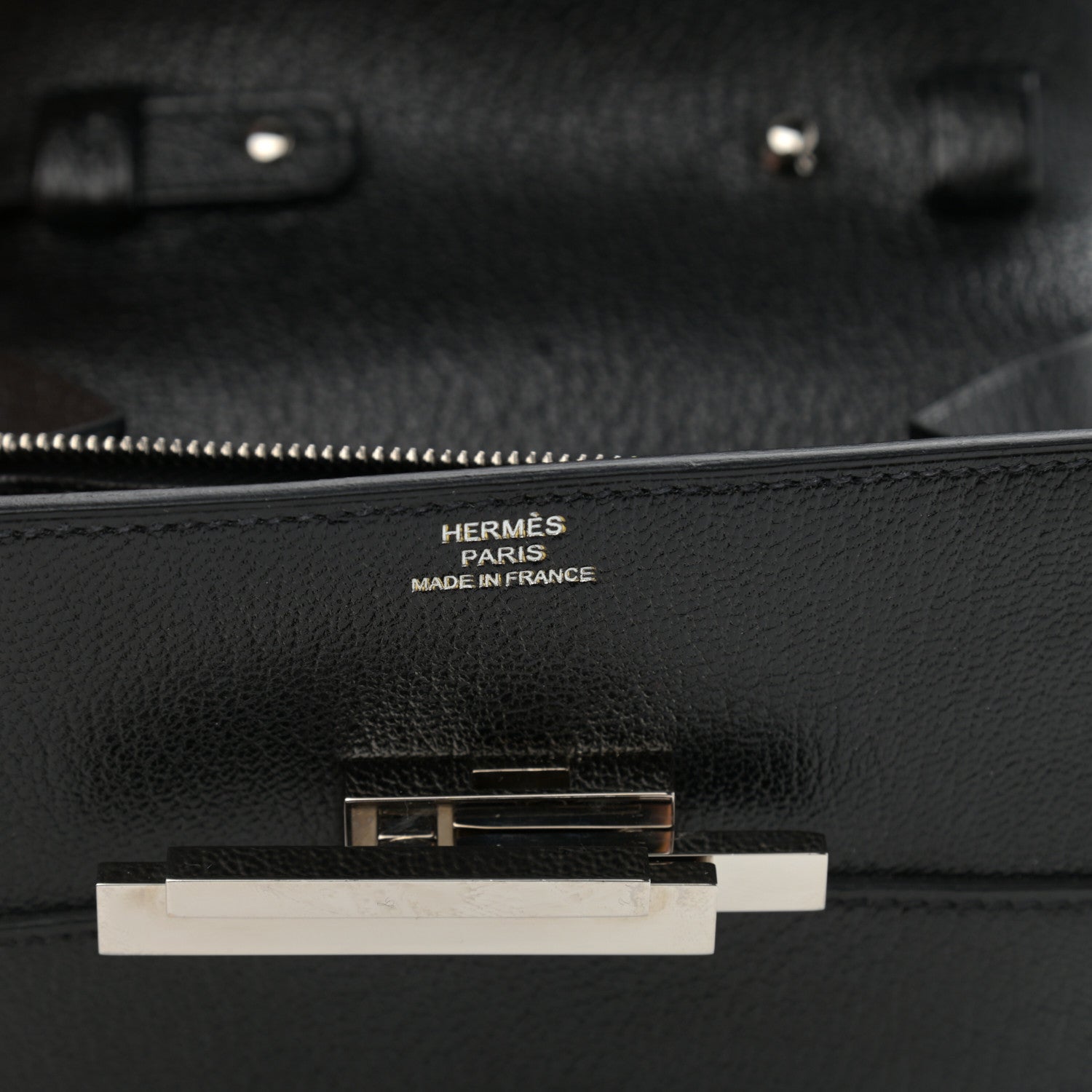 Hermes Chevre Mysore Mini Cinhetic Wallet Black 7 of 11