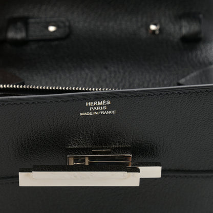Hermes Chevre Mysore Mini Cinhetic Wallet Black 7 of 11