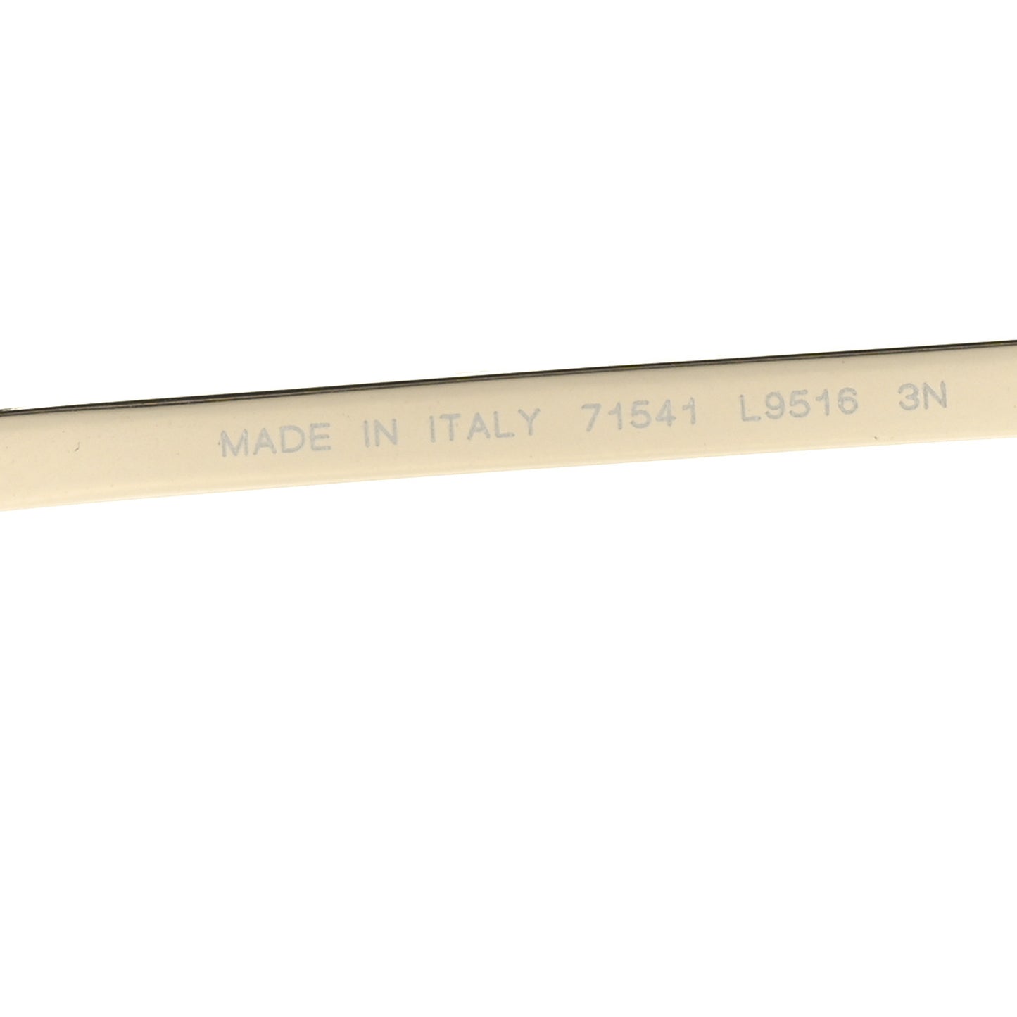 Metal Logo Square Sunglasses 71541 Gold