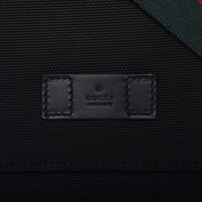 Gucci Techno Canvas Web Large Flap Messenger Bag Black 8 of 8