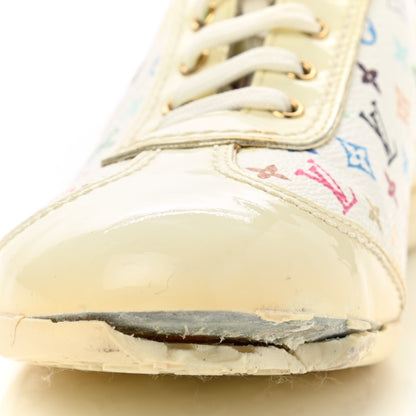 Louis Vuitton Monogram Multicolor Sneakers 36 White 10 of 17