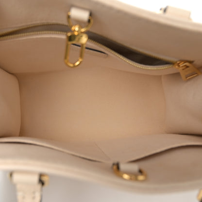 Louis Vuitton Empreinte Monogram Giant Onthego PM Creme Bois de Rose 5 of 10