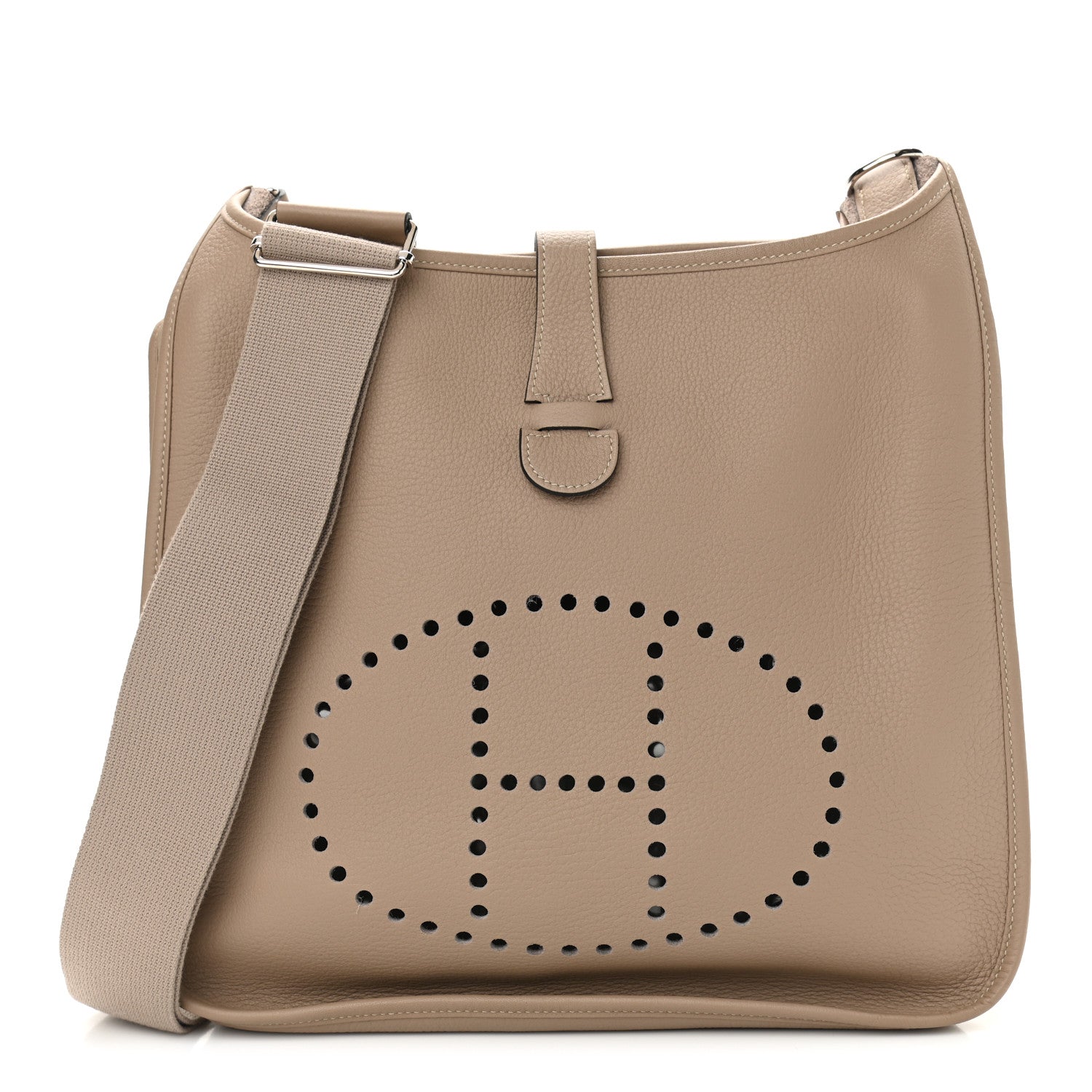 Hermes Taurillon Clemence Evelyne III PM Gris Tourterelle 1 of 15