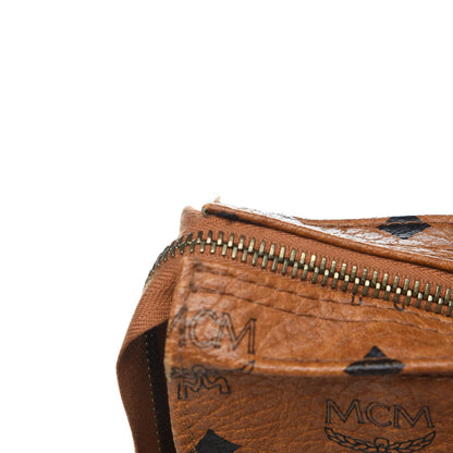 MCM Visetos Shoulder Bag Cognac 7 of 11