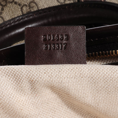 Gucci GG Supreme Monogram Large Joy Tote Bag Brown 7 of 7