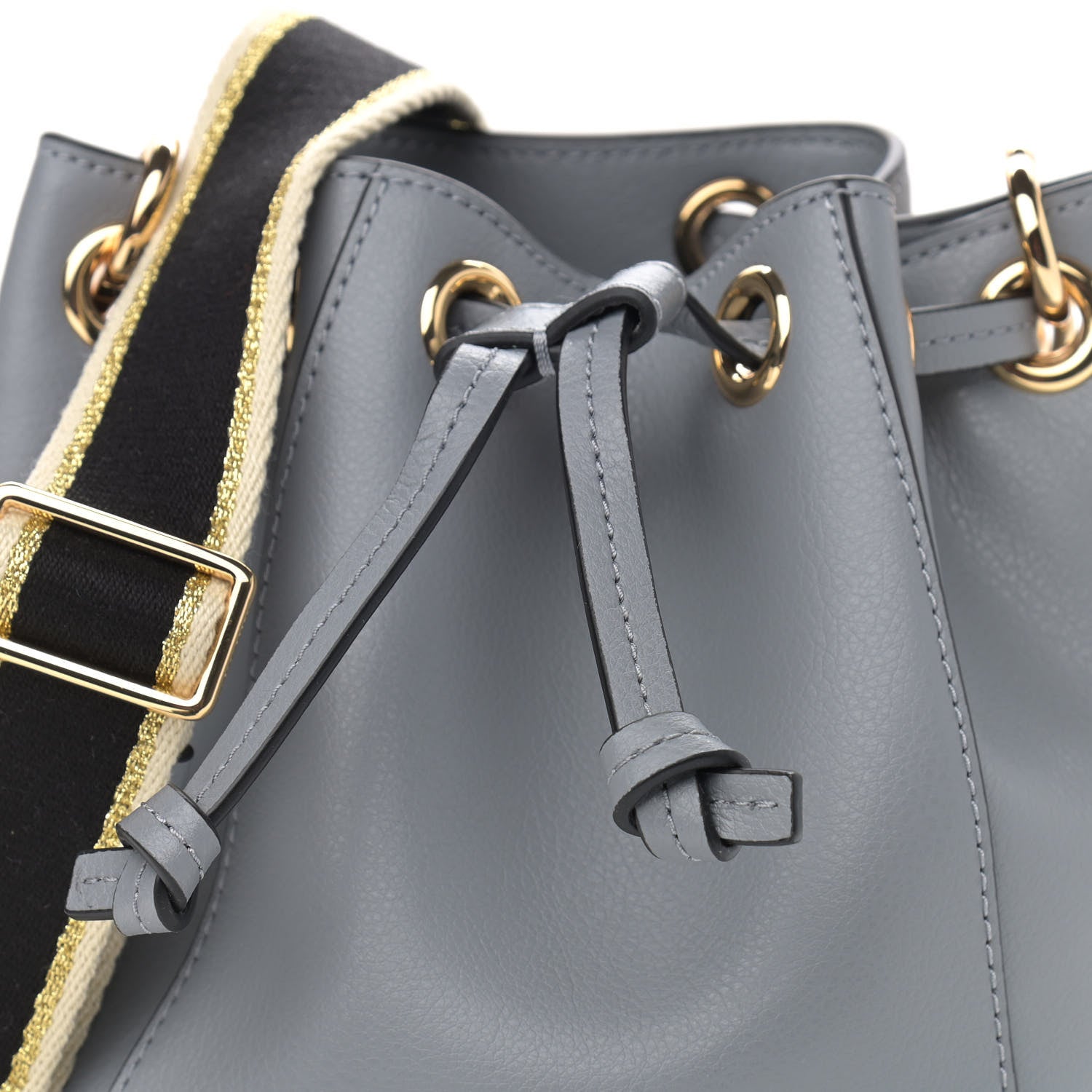 Marc Jacobs Grained Calfskin That Bucket Bag Grey 8 of 10