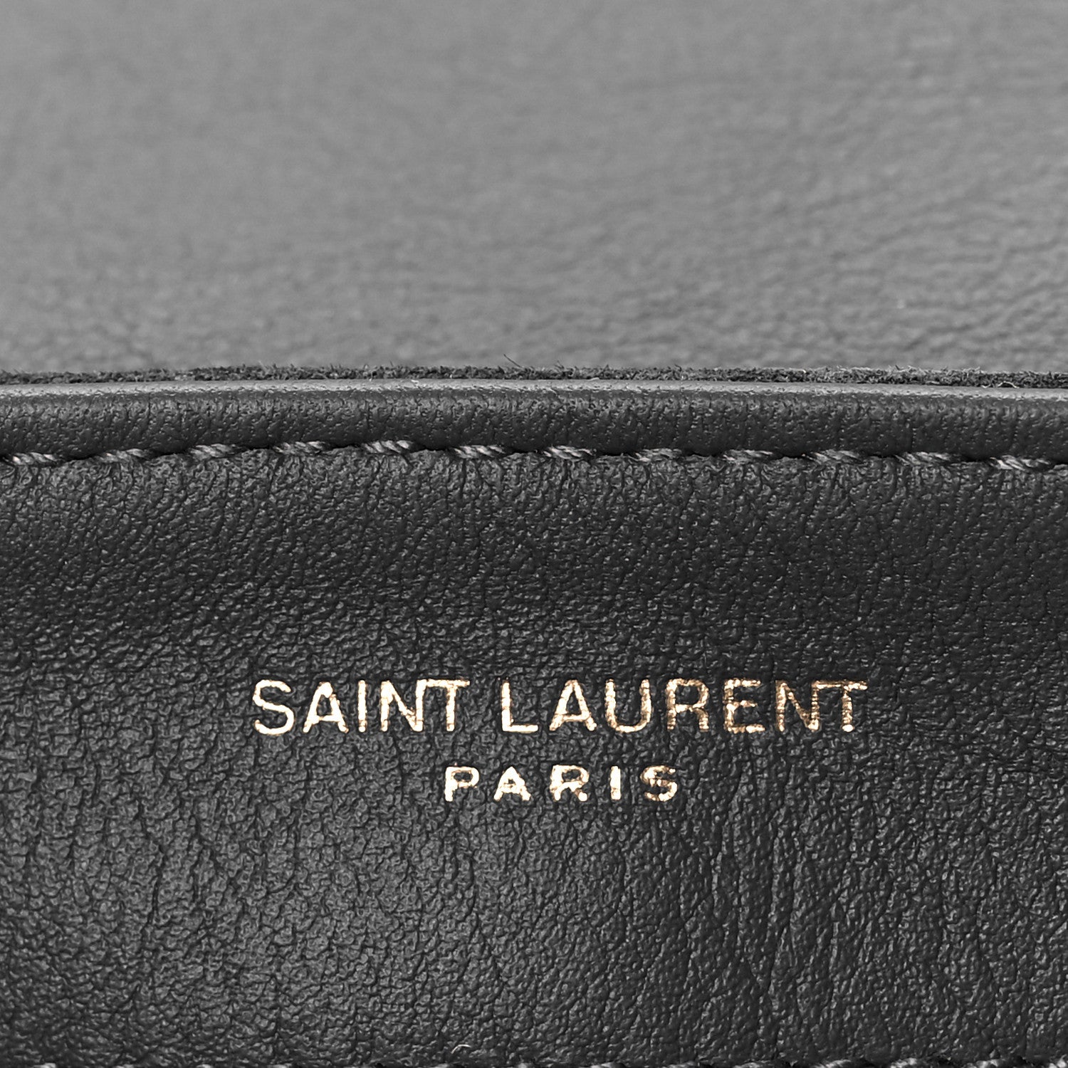 Saint Laurent Suede Toy Loulou Shoulder Bag Storm 6 of 8