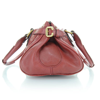 Chloe Leather Paddington Satchel Red 6 of 10