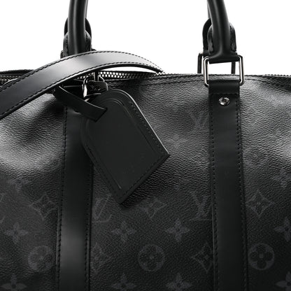 Louis Vuitton Monogram Eclipse Keepall Bandouliere 45 6 of 8