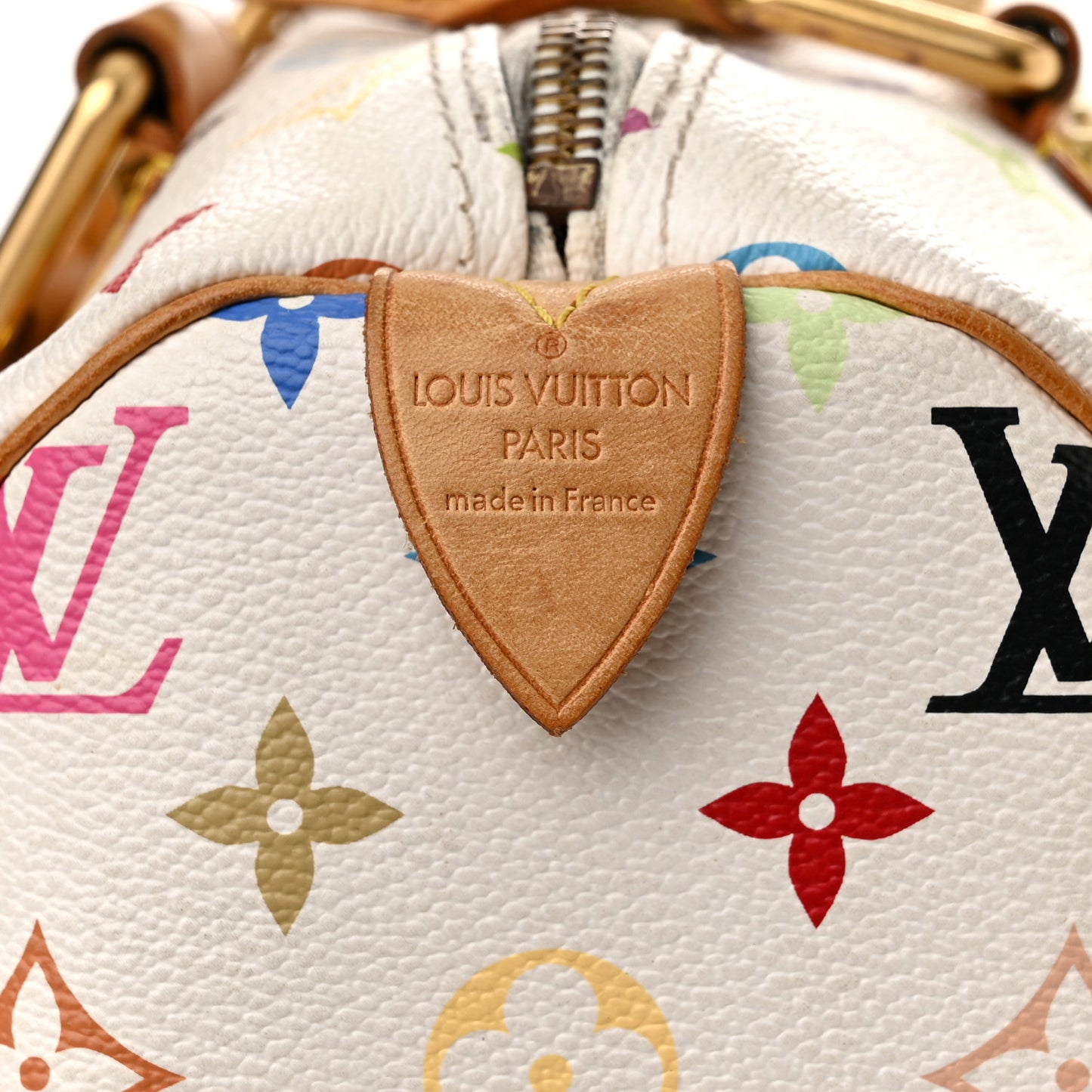 Monogram Multicolor Speedy 30 White
