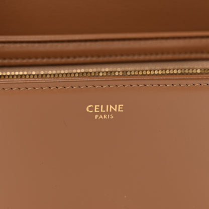 Celine Shiny Calfskin Teen Triomphe Bronze 6 of 15