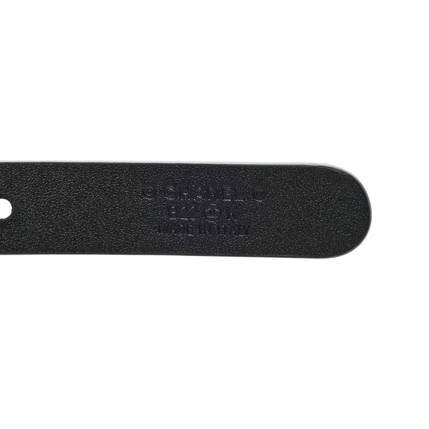 Calfskin Tweed CC Chain Belt 75 30 Black Pink