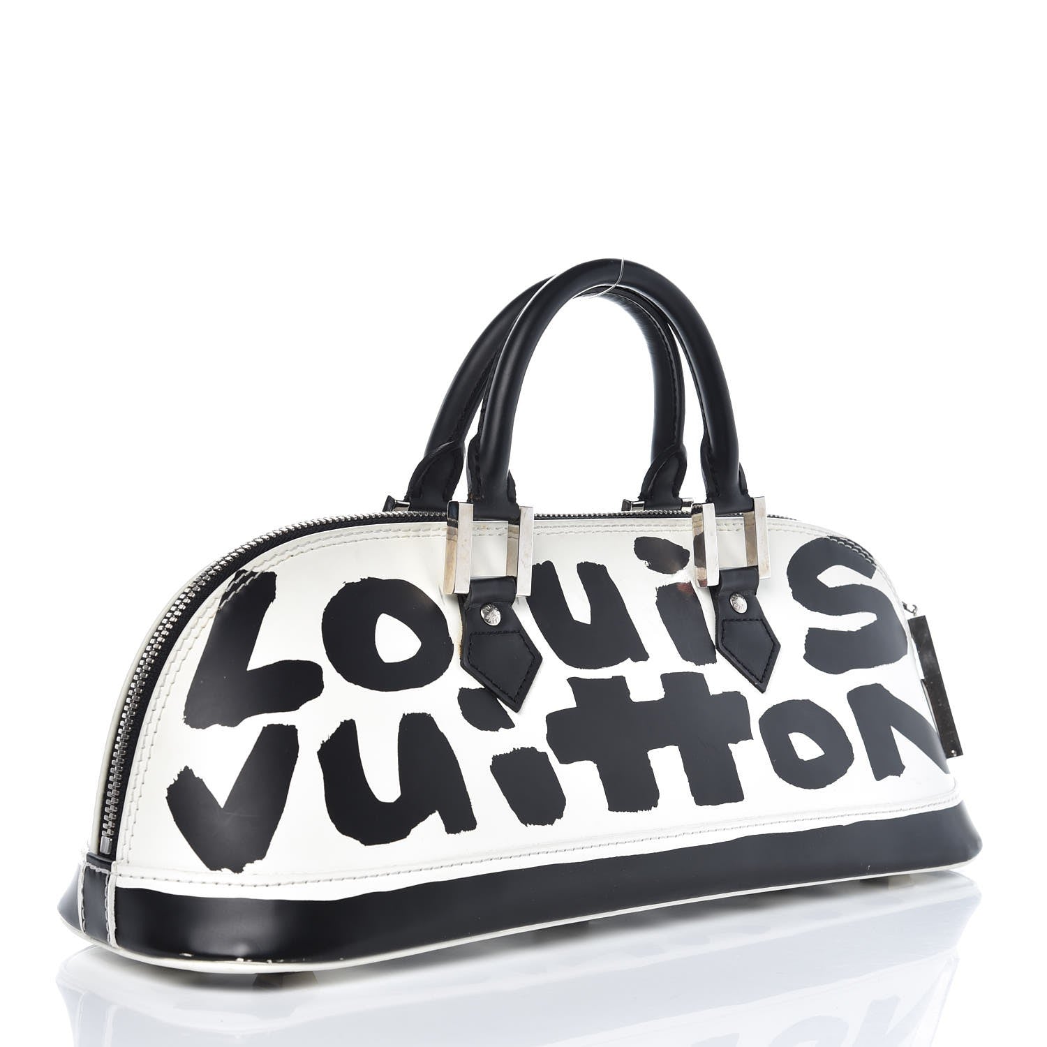 Louis Vuitton Graffiti Alma Horizontal Black 3 of 7