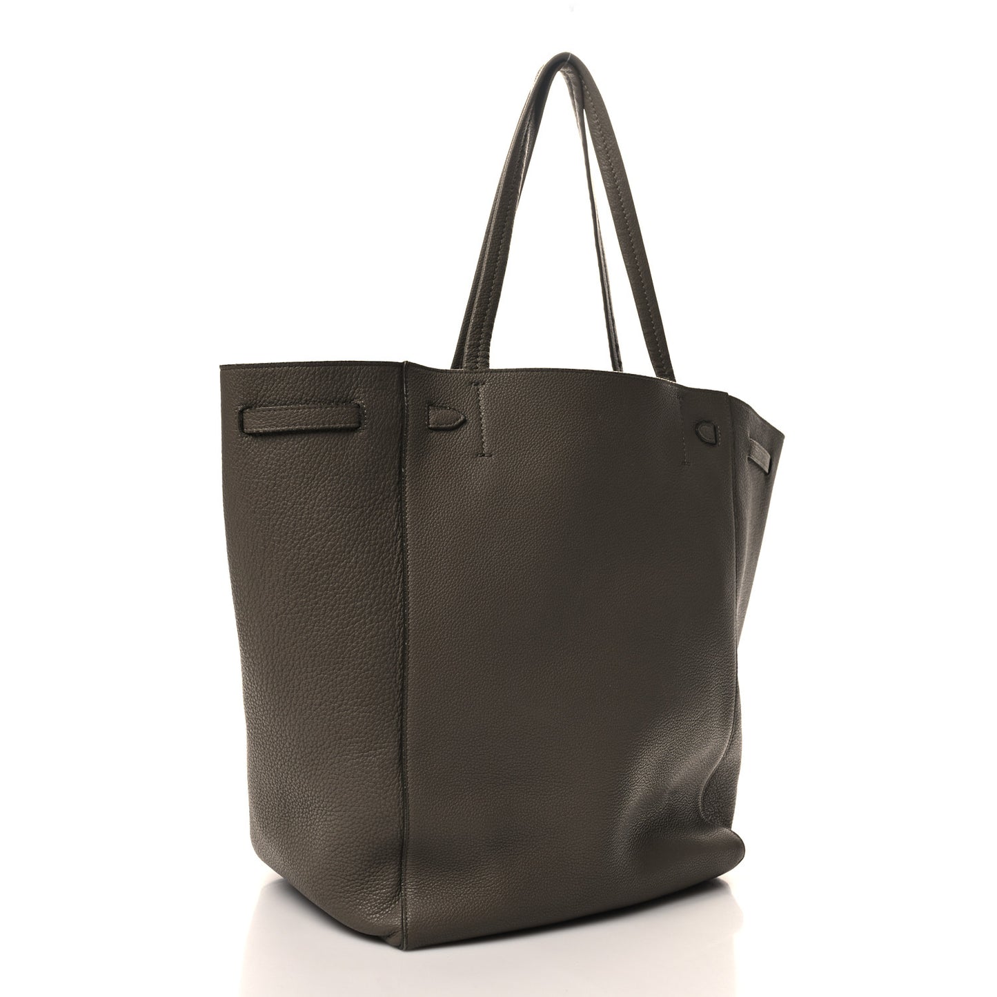 Soft Grained Calfskin Small Belt Cabas Phantom Taupe