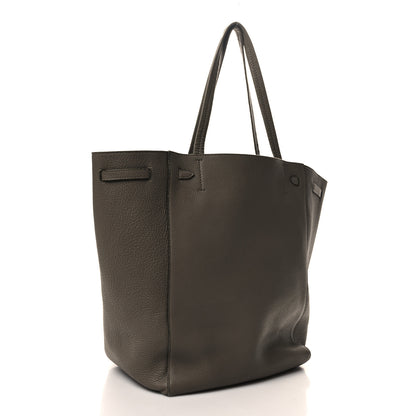 Celine Soft Grained Calfskin Small Belt Cabas Phantom Taupe 3 of 10