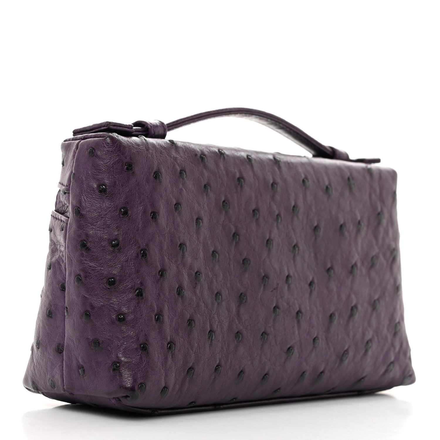 Loro Piana Ostrich L19 Extra Pocket Pouch 2 of 10