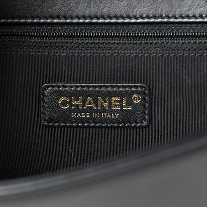 Chanel Lambskin Quilted New Medium Boy Flap Black 5 of 19