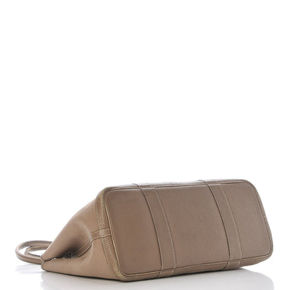 Hermes Toile Buffle Garden Party 36 MM Tote Etoupe 4 of 15