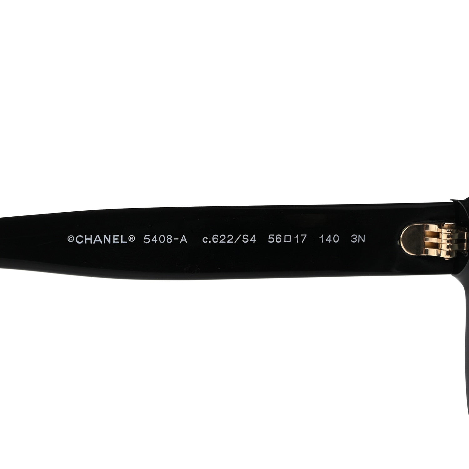 Chanel Acetate Square Sunglasses 5408-A Black 6 of 7