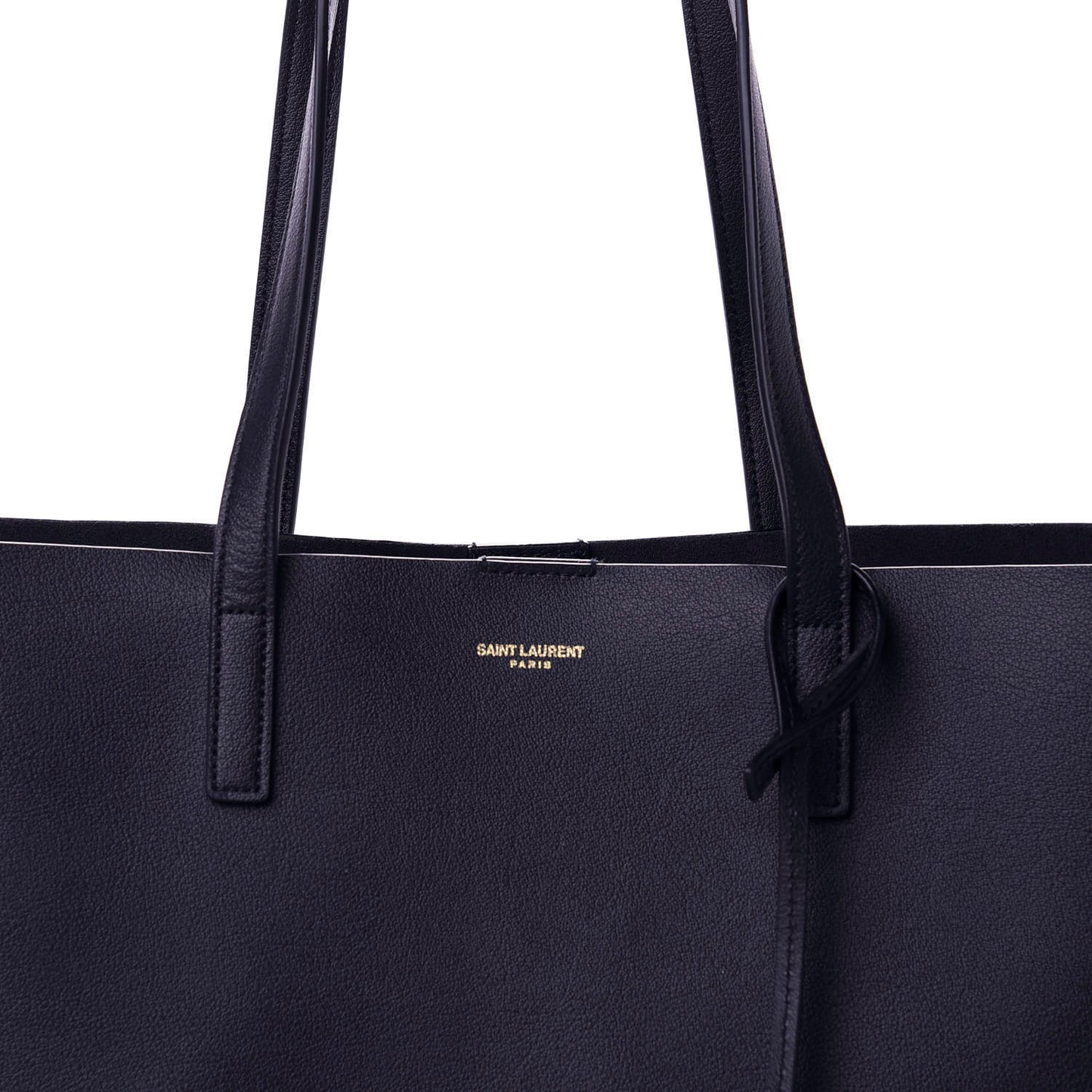 Calfskin Large Shopping Tote Deep Marine