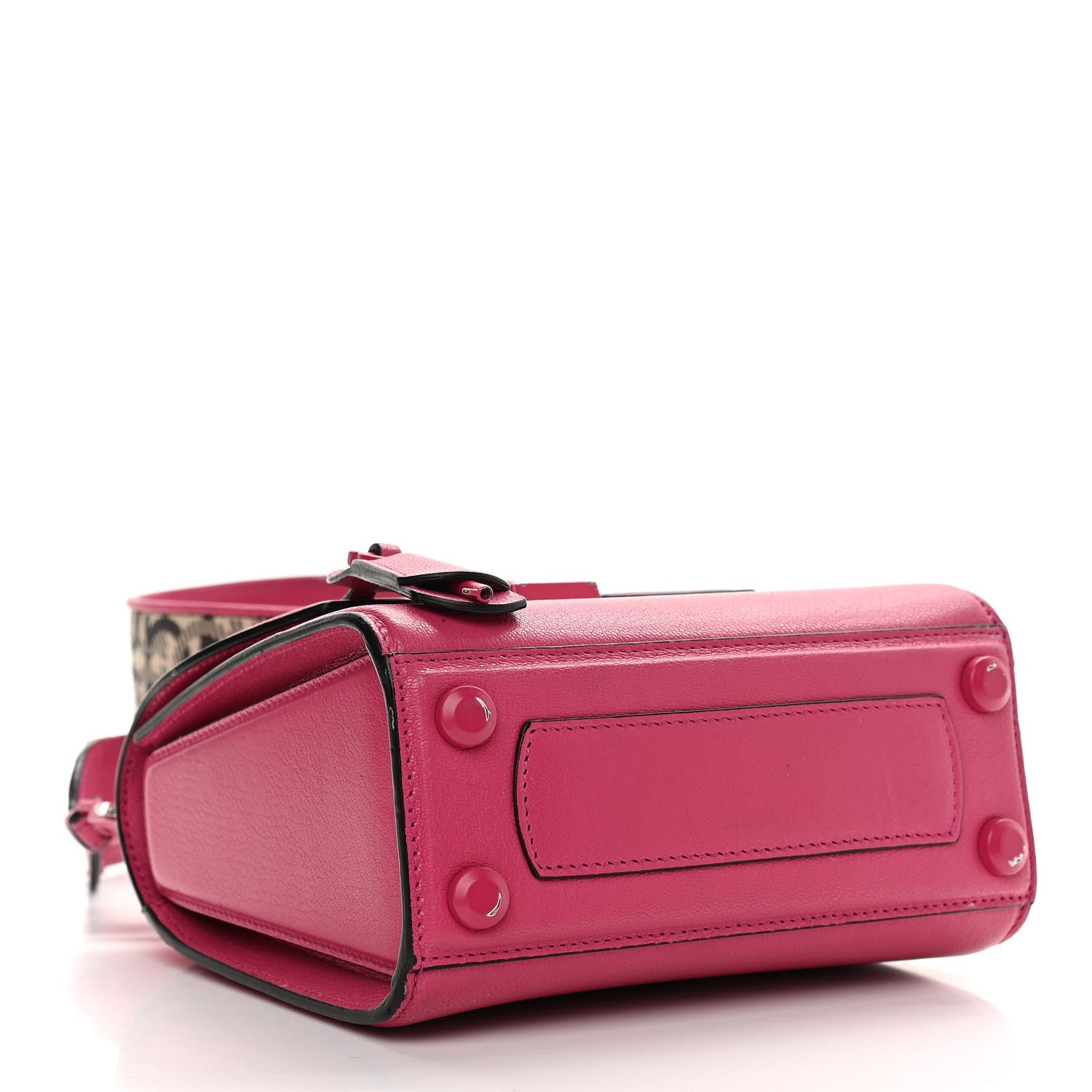 Salvatore Ferragamo Calfskin The Piccolo Boxyz Top Handle Bag Pink 4 of 13