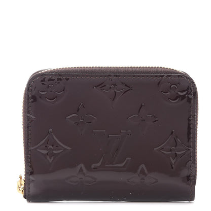 Louis Vuitton Vernis Zippy Coin Purse Amarante 1 of 7