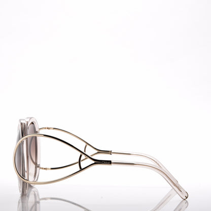 Chloe Jackson Oversized Round Sunglasses CE124S Turtledove 3 of 7