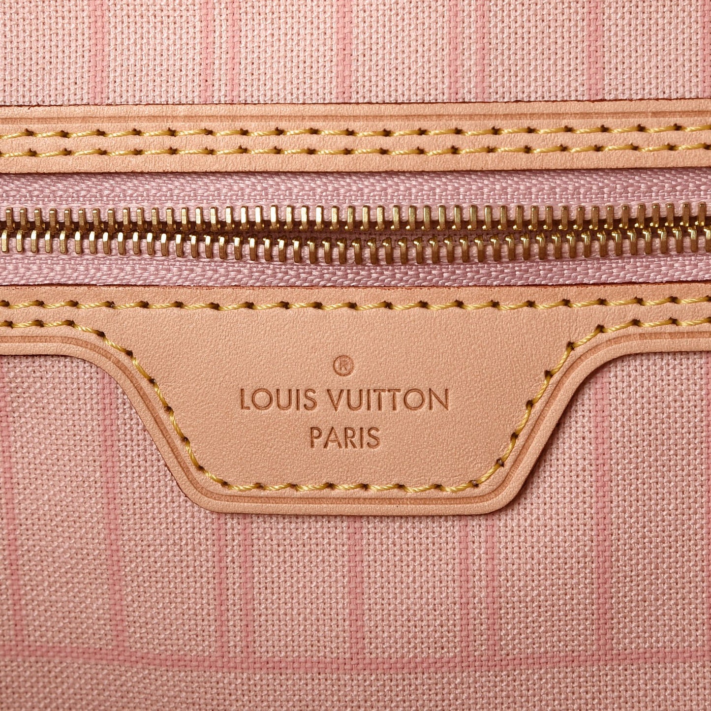 Damier Azur Neo Neverfull MM Rose Ballerine
