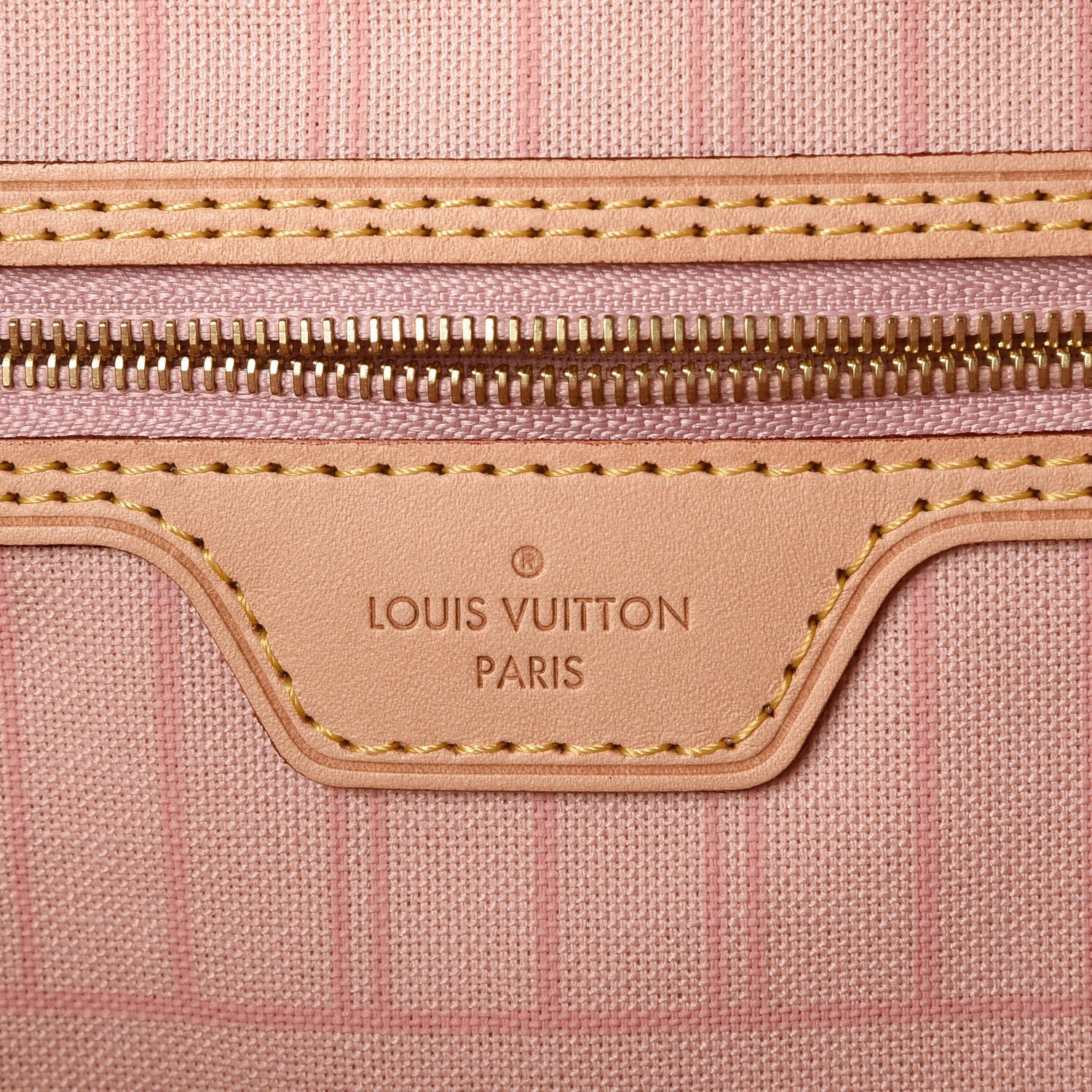 Louis Vuitton Damier Azur Neo Neverfull MM Rose Ballerine 8 of 10