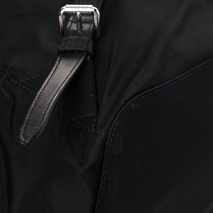 Prada Nylon New Vela Studded Backpack Black 10 of 14