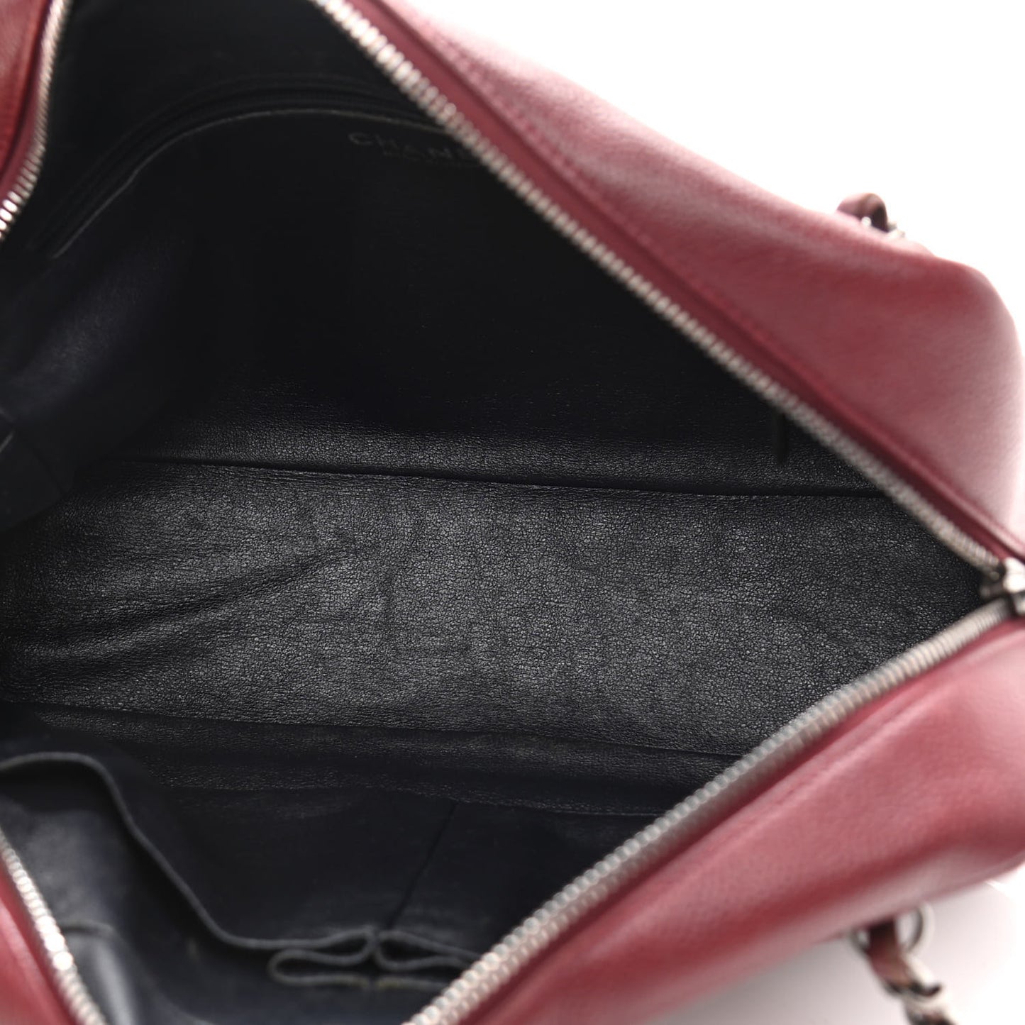 Caviar Lambskin Quilted Coco Break Camera Case Red