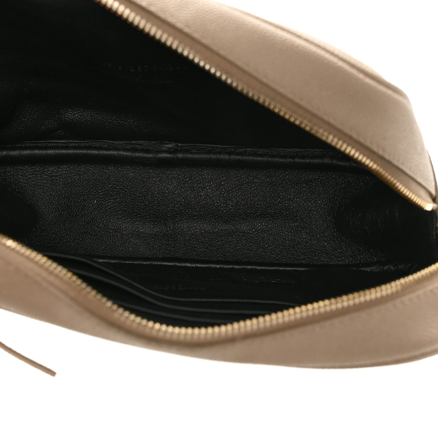 Grain De Poudre Matelasse Monogram Mini Lou Camera Bag Dark Beige