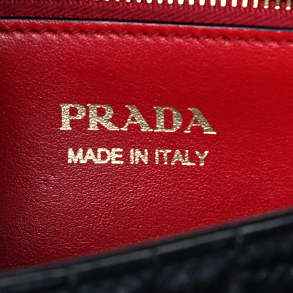 Prada Soft Calf Medium Diagramme Flap Black 6 of 11